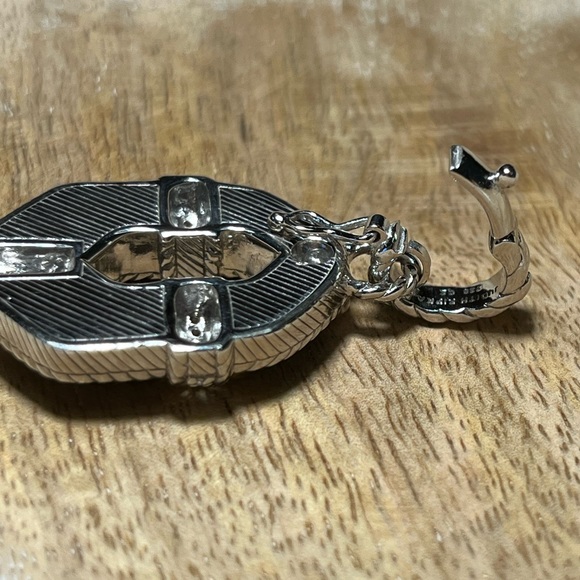 Judith Ripka Sterling Silver Tiger's Eye CZ Citrine Enhancer Diamonique Pendant - Picture 13 of 16